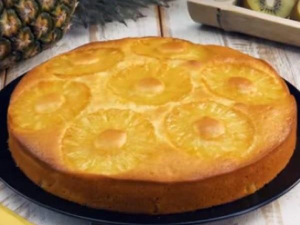Пирог с ананасами в мультиварке | Простые рецепты на каждый день