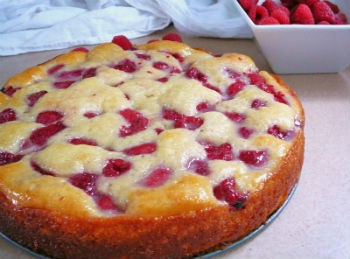 Пирог с малиной в мультиварке | Простые рецепты на каждый день