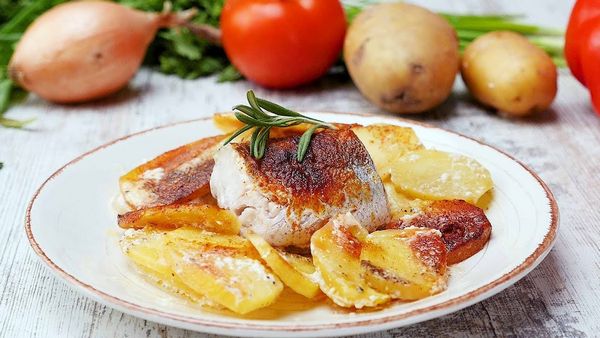 Рыбка с картофелем | Простые рецепты на каждый день