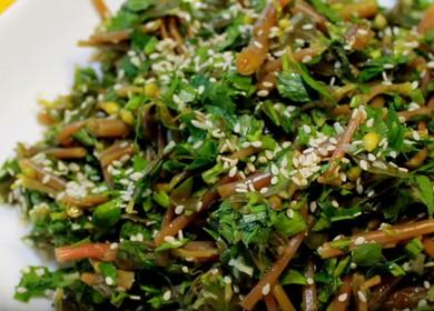 Салат из стеблей сельдерея и портулака | Простые рецепты на каждый день