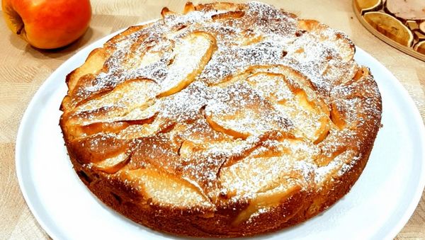Яблочный пирог: самый простой рецепт | Простые рецепты на каждый день